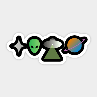 Alien Sticker